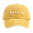 thumbnail image 2 of Unisex Corduroy Baseball Cap Sports Outdoor Travel Gift Casual Hat Style, 2 of 5