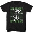 thumbnail image 1 of Guilty Gear Sol Badguy And Ky Kiske Black Adult T-Shirt, 1 of 2