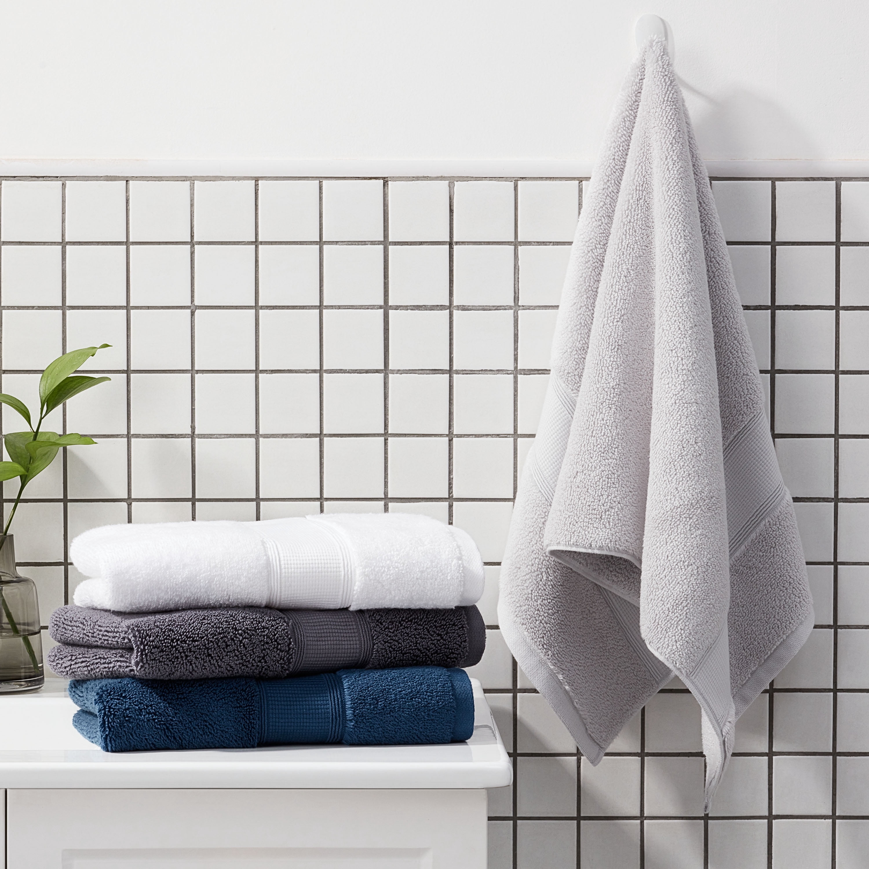 Hotel Style Egyptian Cotton Hand Towel, Marine Deep