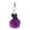 Purple, variant on Textiel Trade Kid's My Little Pony Keyring/Bag Charm with Pompom