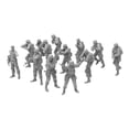 thumbnail image 3 of 13 figuras de en miniatura, escala 1/72, pequeñas figuras de acción, modelos para accesorios de fotografía, dioramas, decoración y diseño., 3 of 8