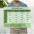 thumbnail image 3 of Men's V-Neck Long Sleeve Shirts in Solid Color with Textured Dressy Sweater Blouse Design for Fall Fashion 2025, Loose Outfits and Casual Wear,Mint Green,M, 3 of 4