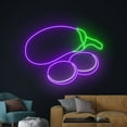 thumbnail image 4 of Handmadetneonsign Eggplant Neon Sign, Eggplant LED Sign, Eggplant Neon Light, Eggplant Led Light, 4 of 5