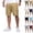 E05 - Khaki, variant on Cargo Shorts for Men Relaxed Fit Fishing Chino Shorts with Pockets Knee Length Summer Casual Work Bermudas,Army Green,L