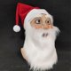 thumbnail image 4 of Santa Claus Mask Dress Up Role Play With Hat, Christmas Father Christmas Mask Latex Head Cover, 4 of 5