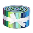 thumbnail image 1 of veasfak 36 Pieces Jelly Rolls Fabric Roll Fabric Strips, Various Patterns Patchwork Craft Fabric Strips, Fabric Quilting Strips, Quilting Fabric Bundle 6.25X100cm, 1 of 8