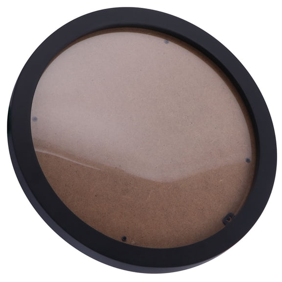 MIPCASE Black Wooden Round Picture Frame Wall Hanging for Living Room Home Decor