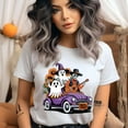 thumbnail image 3 of Cute Ghost Trick or Treat Shirt, Halloween Car Ride T-Shirt, Navy, Size 3XL, 3 of 6