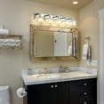 thumbnail image 3 of OYIPRO 2/3/4-Light Modern Bathroom Crystal Vanity Light Wall Sconces 35.4 - Chrome, 3 of 5