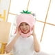 thumbnail image 5 of Sombrero de Fresa Suave Bewildely Tocado de Cosplay Rosa 28x35cm, 5 of 6