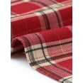 thumbnail image 5 of INSPIRE CHIC Overall Plaid Dress for Women's Christmas Tartan Pinafore Suspender Skirt S Dark Red, 5 of 5
