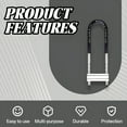 thumbnail image 4 of MELIVO Bike Lock,13.78" Electric Scooter Lock,U Bicycle Lock U Lock Bike,1.98lb, 4 of 7