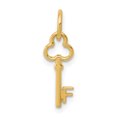 thumbnail image 1 of Collier Pendentif Breloque Monogramme Lettre F Initiale en Or Jaune 14k, 1 of 6