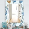 thumbnail image 2 of DESIGN ART Designart 'Costal Creatures 17' Traditional Mirror - Vanity Printed Mirror 23.7 in. wide x 31.5 in. high, 2 of 5