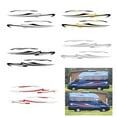 thumbnail image 2 of BIBABLYKE Universal Motorhome Side Stripes Sticker Car Body Decoration Waterproof Vinyls Decal Stickers for Caravans Campers Picku, 2 of 8