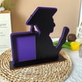 thumbnail image 3 of Graduation Photo Frame Wooden Display Stand Desktop Commemorative Decoration For Boys Academic Achievement Keepsake, 3 of 6