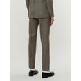thumbnail image 2 of Sandro CAMEL Men's Checked Cropped Slim-fit Straight Trousers, US 44, 2 of 4