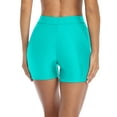 thumbnail image 7 of Sociala Women's Swimsuit Bottom Stretchy Fitness Board Short with Pockets Swim Trunk, 7 of 7