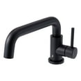 thumbnail image 5 of Single Hole Single Handle Bathroom Faucet in Black, 5 of 9
