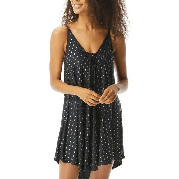 Coco Reef SERENGETI Printed Lace Up Cover-up Dress, US X-Large