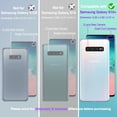 thumbnail image 2 of Funda transparente a prueba de golpes KIOMY para Samsung Galaxy S10 Plus, 2 of 6