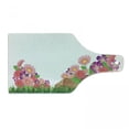thumbnail image 1 of Flower Landscapes Cutting Board, Flower Arrangements on Grass with Cheerful Spring Calling, Decorative Tempered Glass Cutting and Serving Board, in 3 Sizes, by Ambesonne, 1 of 1