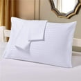 thumbnail image 1 of Cotton Metrics Travel Pillowcase Set of 2 Toddler Pillowcase Zipper Closure 800 Thread Count 100% Organic Cotton Pack of 2 Travel Size Pillow Cases Pillow Covers, 1 of 5