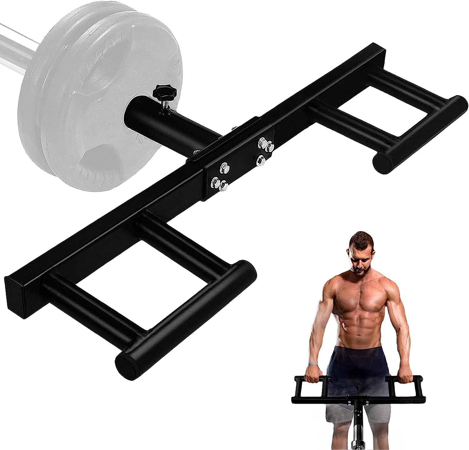 Yes4All Viking Press Attachment for 2Inch Olympic Barbell 3 Hand