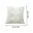 thumbnail image 2 of Dtchengua 18x18 Inches Geometric Three-dimensional Pillow Cover With Cotton And Linen Tassel Headboard Pillowcase Throw Pillows, 2 of 3