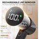 thumbnail image 3 of Quitapelusas eléctrico recargable para ropa, suéteres, tapicería, muebles, 6 cuchillas, 3 velocidades, pantalla LED, color negro, 3 of 7