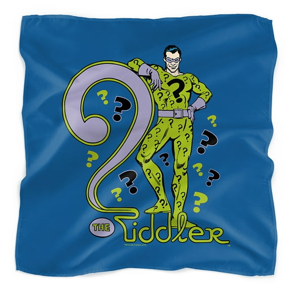 Batman The Riddler Bandana (21 in x 21 in)