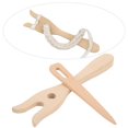 thumbnail image 1 of Knitting Fork, Professional Wood Knitting Pin, For Family Beginners, 1 of 8