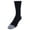 Black, variant on Dr. Scholl's  Crew Compression Work Socks (2 Pair Pack) (Men)