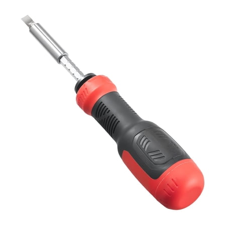 Heavy-Duty 13-Piece Screwdriver Set - Magnetic Handle for Torx, Phillips & Socket Bits