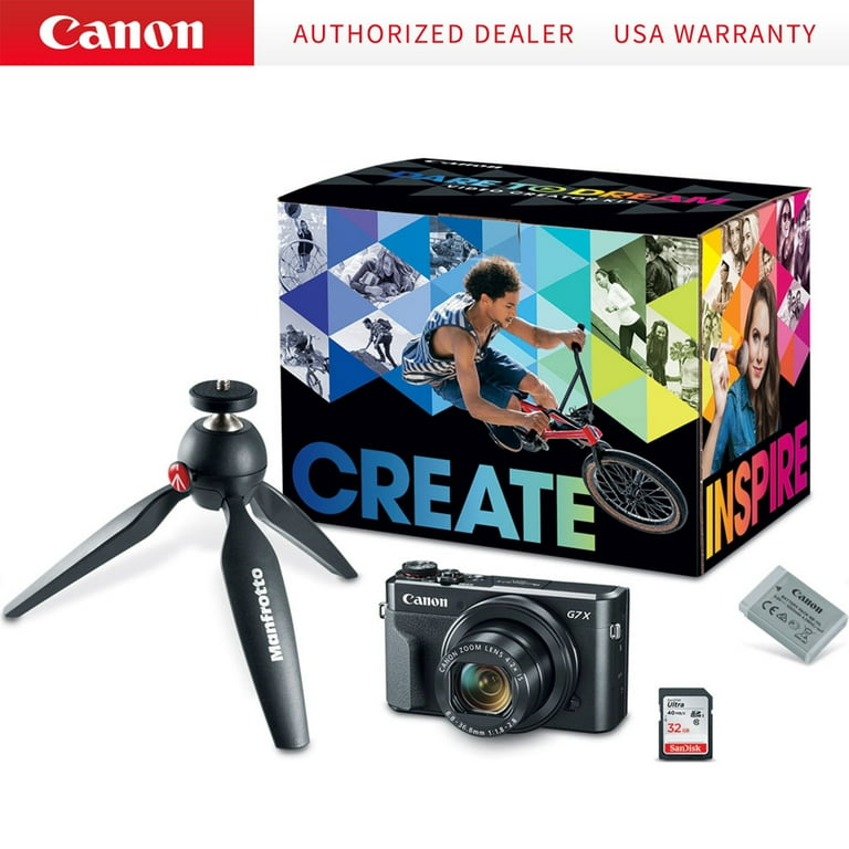【美品】Canon PowerShot G7X Mark2　MarkⅡ Canon PowerShot G7 X Mark II 20.1MP Digital Camera with 4.2x