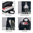 thumbnail image 3 of Balery Astronaut Standing In The Moon Mochila Ligera para Hombres y Mujeres – Resistente y Impermeable, Ideal para la Escuela, el Trabajo, los Viajes y el Uso Diario, 3 of 7