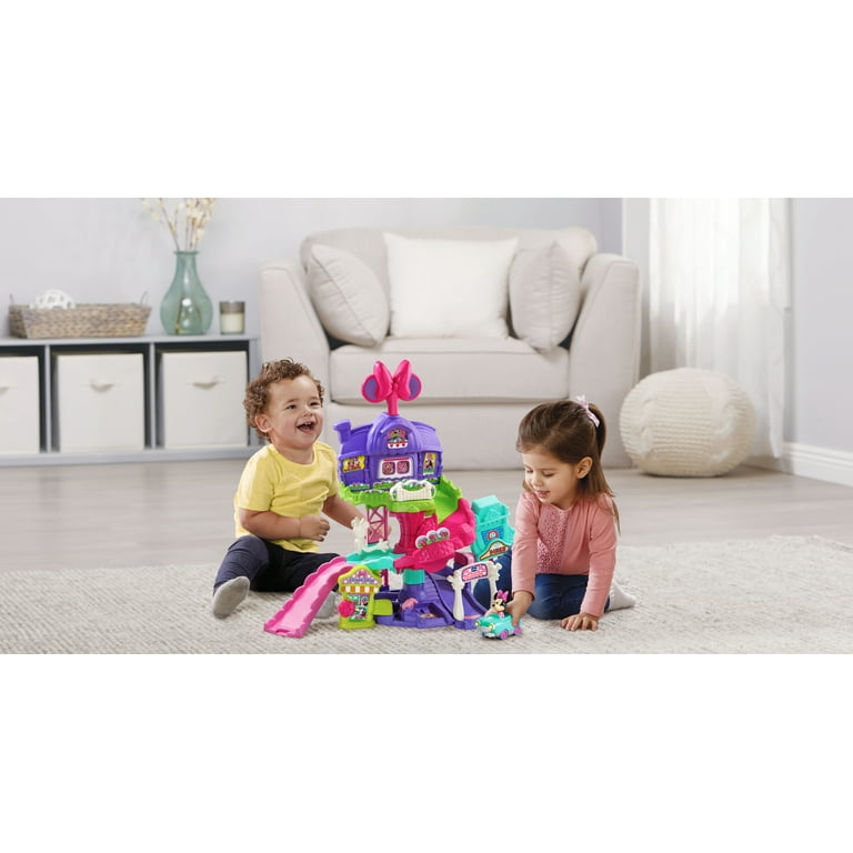 minnie❗️ VTech Go! Go! Smart Wheels Minnie Mouse Around Town Playset