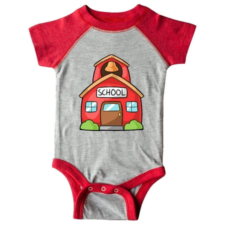

Inktastic Cute School House Gift Baby Boy or Baby Girl Bodysuit