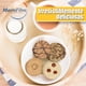 thumbnail image 2 of Macrofibra Integral Galleta Avena Naranja - Reducido en Azucar, Vegano, Sin Lactosa, Macrobiotico e Integral, Alto en Fibra 5 Paq c/10 pzas., 2 of 9