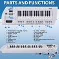 thumbnail image 2 of Teclado electrónico digital portátil Piano Pyle 37 teclas, 2 of 7