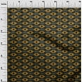 thumbnail image 2 of oneOone Organic Cotton Poplin Twill Fabric Geometric Ikat Printed Craft Fabric BTY 42 Inch Wide, 2 of 4