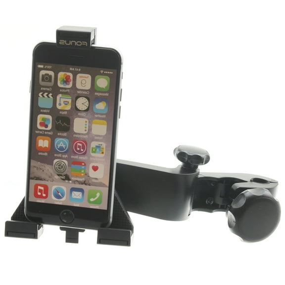 Headrest Car Mount for REVVL V Plus 5G Phone - Holder Back Seat Cradle Swivel Dock Compatible With T-Mobile REVVL V  5G