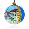 thumbnail image 4 of Old Town in Bratislava, Slovakia Glass Ball Christmas Ornament 4 Inches, 4 of 6
