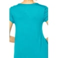 thumbnail image 7 of Women's Casual Short Sleeve Tunic Top With Pockets, 7 of 7
