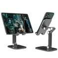 thumbnail image 2 of Adjustable Foldable Tablet Desktop Stand Cell Phone Holder Mount for 4-12.9inch Phone and Tablet, iPhone, Samsung, iPad, 2 of 13