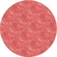 thumbnail image 1 of Ahgly Company Machine Washable Indoor Square Transitional Red Area Rugs, 3' Square, 1 of 7