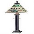 thumbnail image 2 of Meyda Tiffany 47598 Two Light Table Lamp, 24" Height, Bronze/Dark, 2 of 2