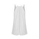 thumbnail image 5 of Vestido Corto de Verano de las Mujeres de Color Sólido sin Tirantes Sobre el Hombro de Espalda Plisado Vestido de Verano Casual sin Mangas, 5 of 7