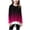 B Hot Pink, variant on HAOTAGS Teen Girls Tops with Lace Hem(4-15), Long Sleeve Round Neck Tie-dye Print Pullovr Tops Hot Pink 6-7Years