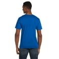 thumbnail image 3 of Gildan Softstyle V-Neck T-Shirt, Men's Short Sleeve V Neck Tee Classic Royal, Sizes S-3XL, 3 of 5